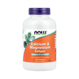 NOW Foods, Calcium & Magnesium with Vitamin D3 and Zinc, 120 Softgels