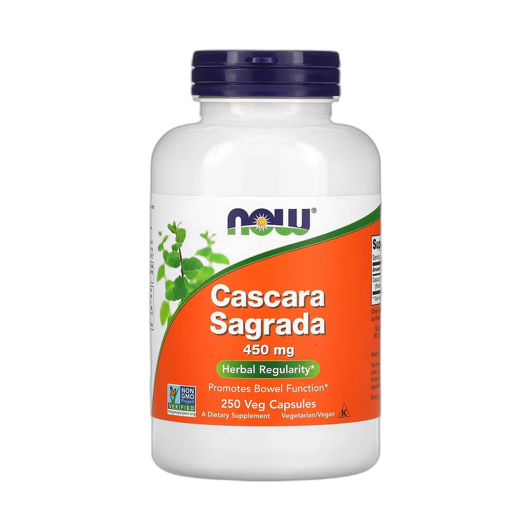 NOW Foods, Cascara Sagrada, 450 mg, 250 Veg Capsules