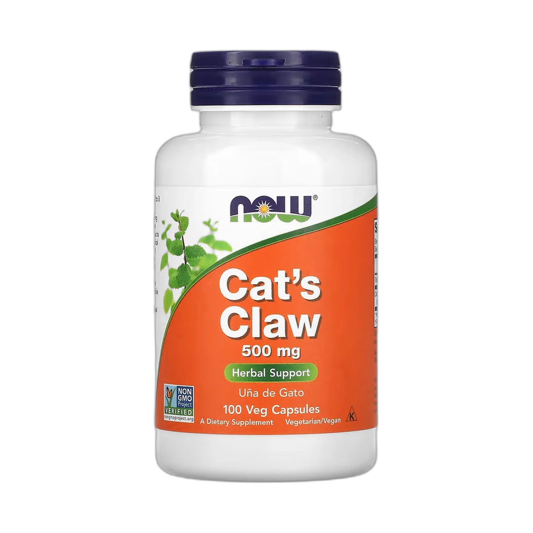 NOW Foods, Cat's Claw, 500 mg, 100 Veg Capsules