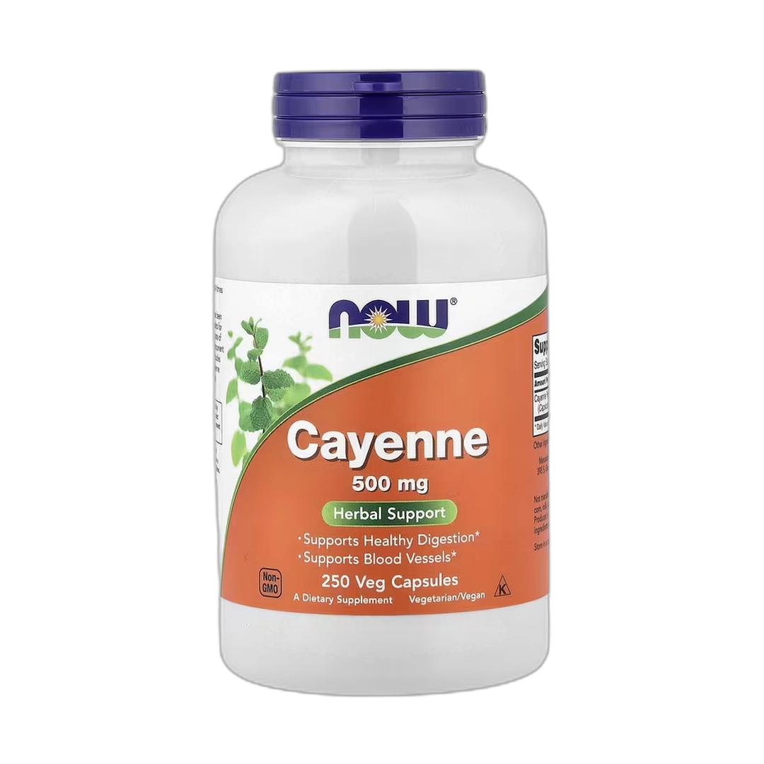 NOW Foods, Cayenne, 500 mg, 250 Veg Capsules