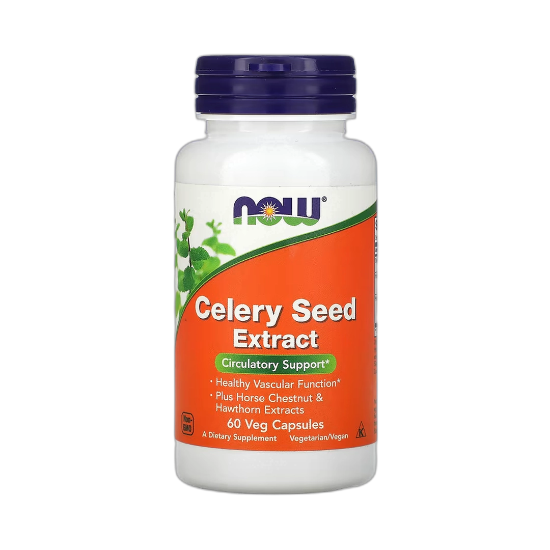 NOW Foods, Celery Seed Extract, 60 Veg Capsules