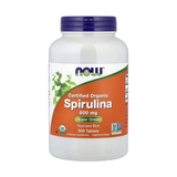 NOW Foods, Certified Organic Spirulina, 500 mg, 500 Tablets
