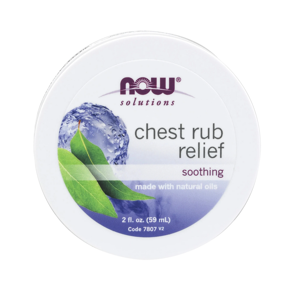 NOW Foods, Chest Rub Relief, 2 fl. Oz, 59 ml