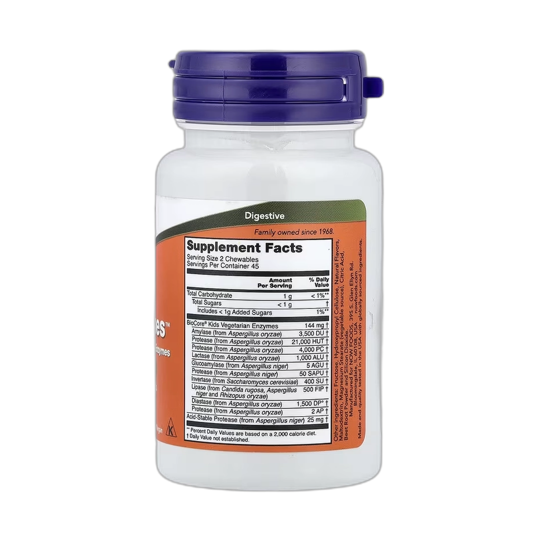 NOW Foods, ChewyZymes, Berry , 90 Chewables
