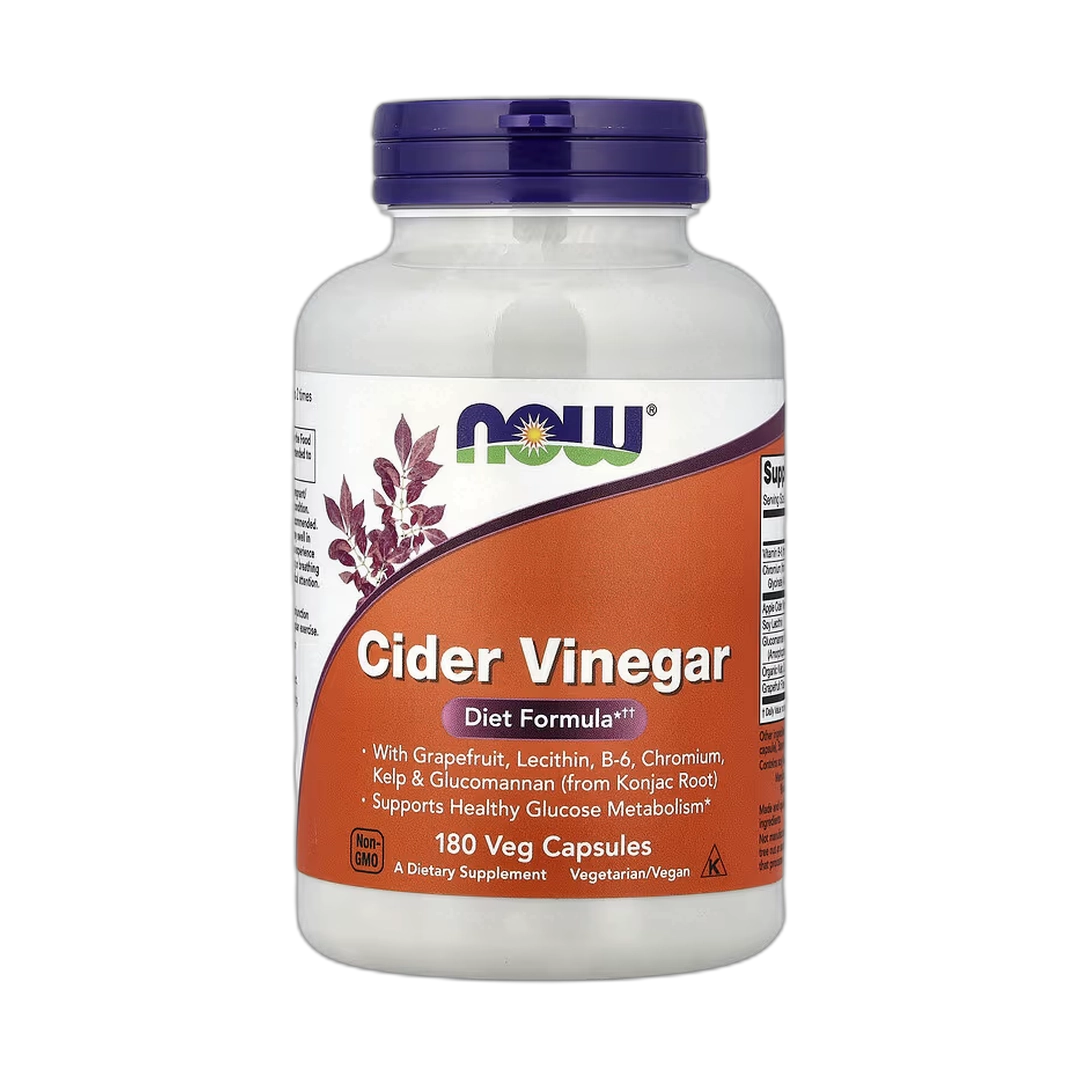 NOW Foods, Cider Vinegar, 180 Veg Capsules