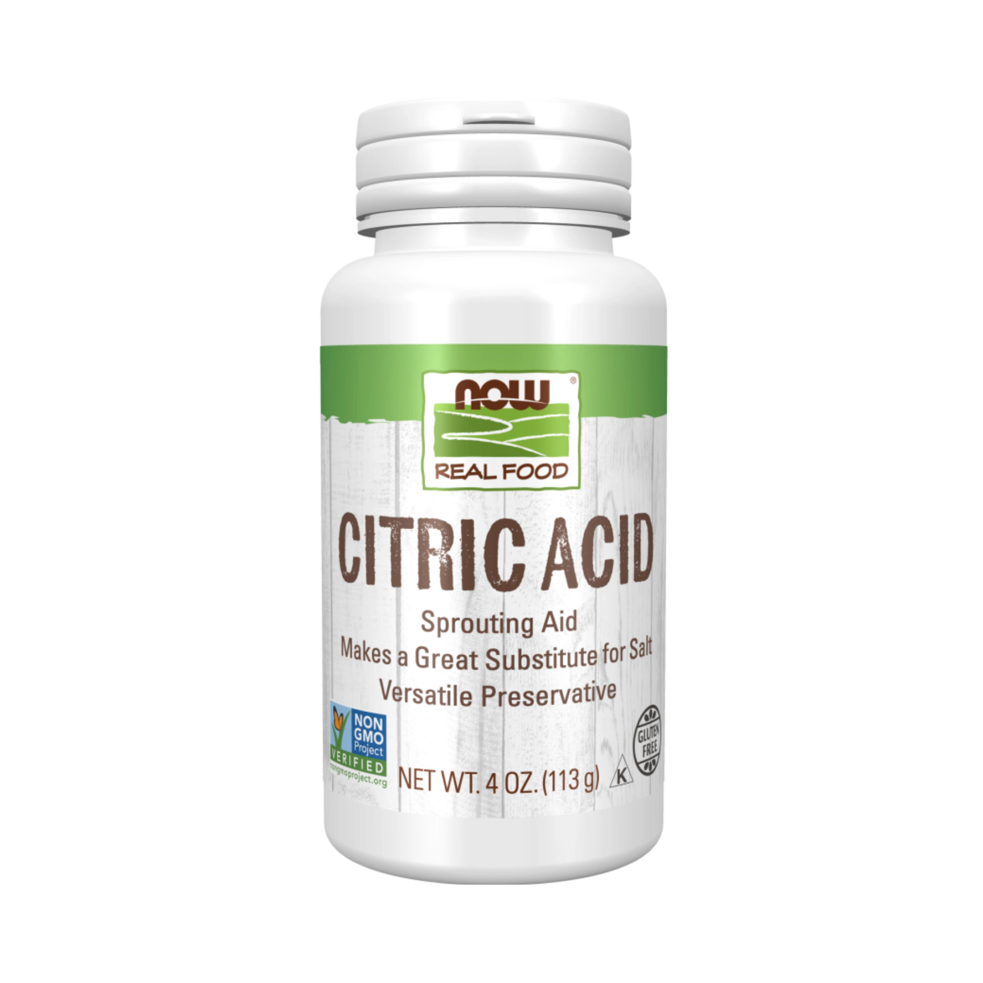 NOW Foods, Citric Acid, 4 Oz