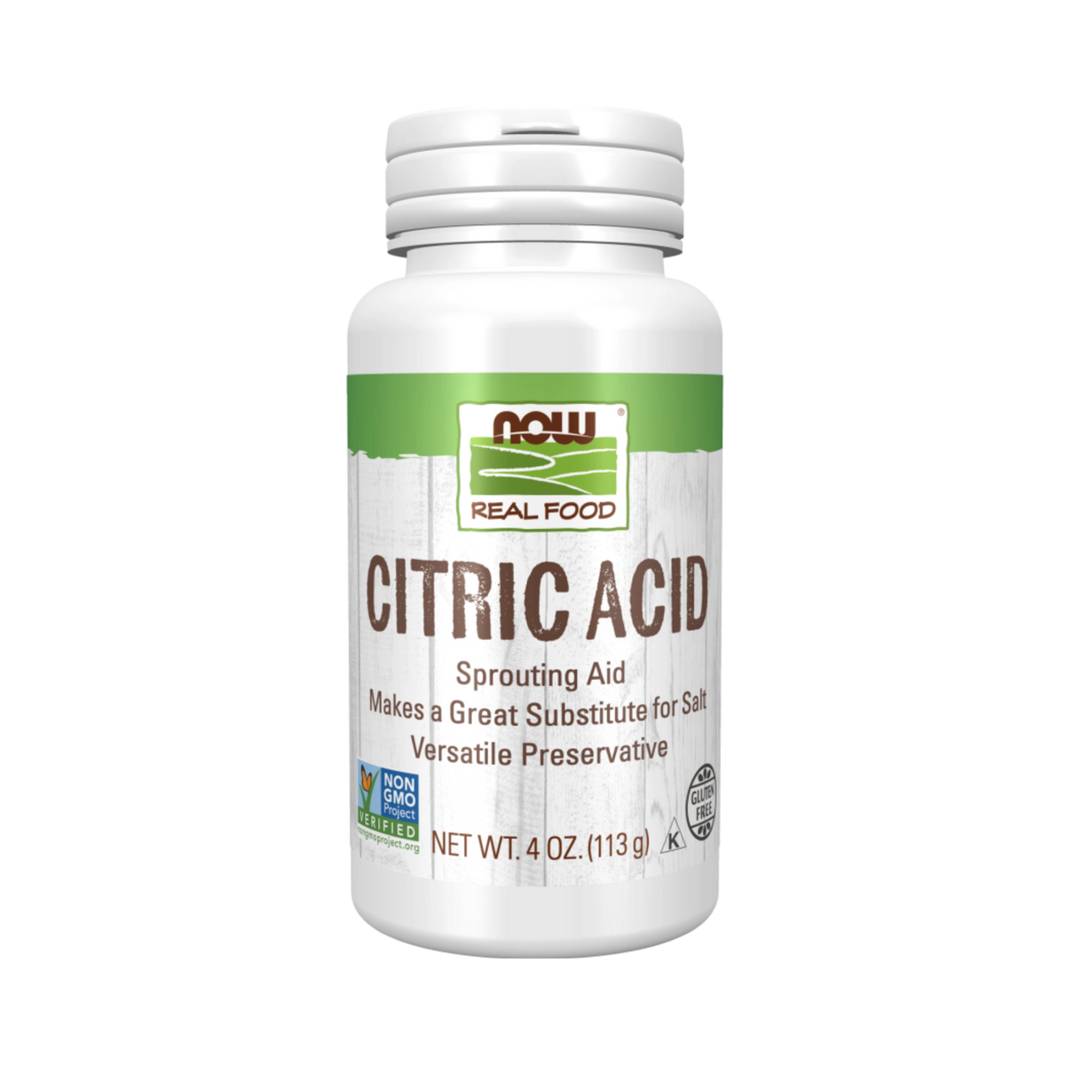 NOW Foods, Citric Acid, 4 Oz