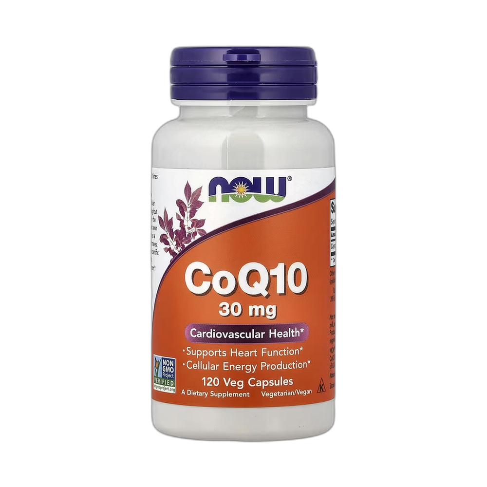 NOW Foods, CoQ10, 30 mg, 120 Veg Capsules