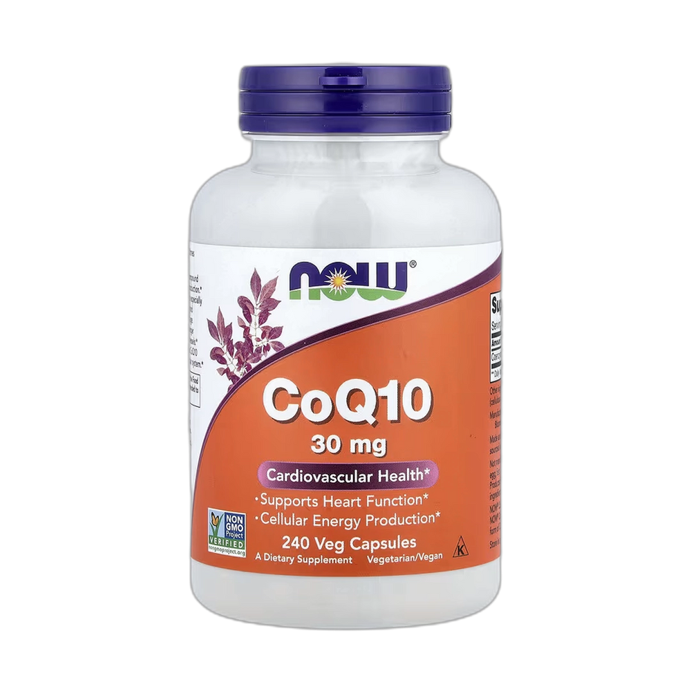 NOW Foods, CoQ10, 30 mg, 240 Veg Capsules