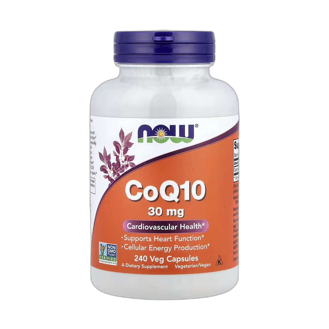 NOW Foods, CoQ10, 30 mg, 240 Veg Capsules