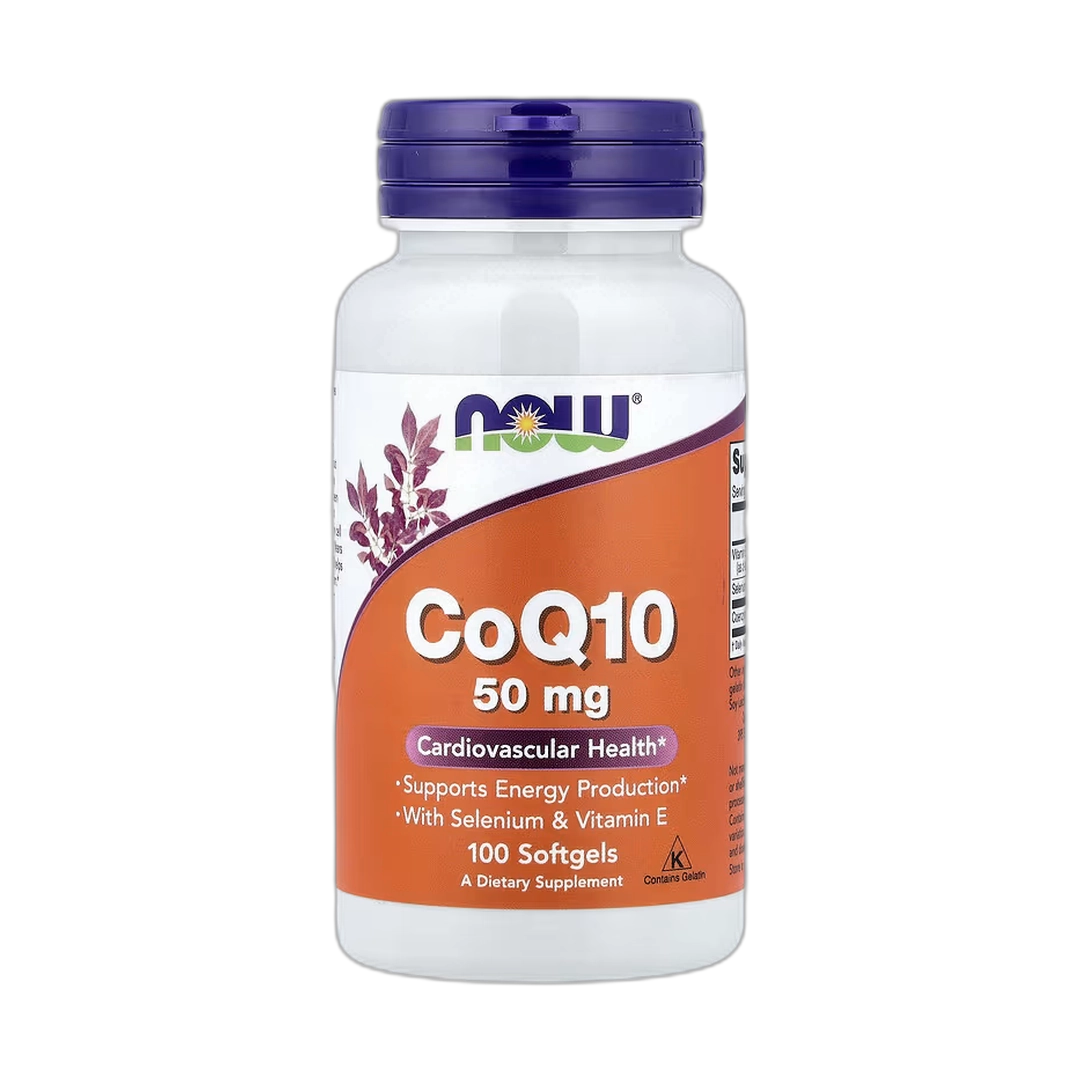 NOW Foods, CoQ10 With Selenium & Vitamin E, 100 Softgels
