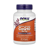 NOW Foods, CoQ10 With Vitamin E & Lecithin, 60 Softgels