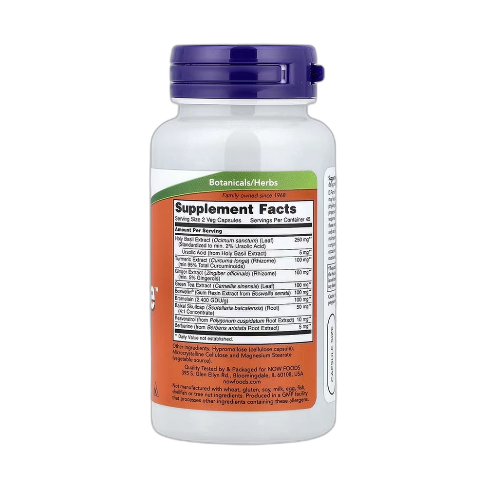 NOW Foods, D-Flame, 90 Veg Capsules
