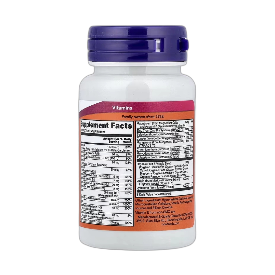 NOW Foods, Daily Vits, 30 Veg Capsules