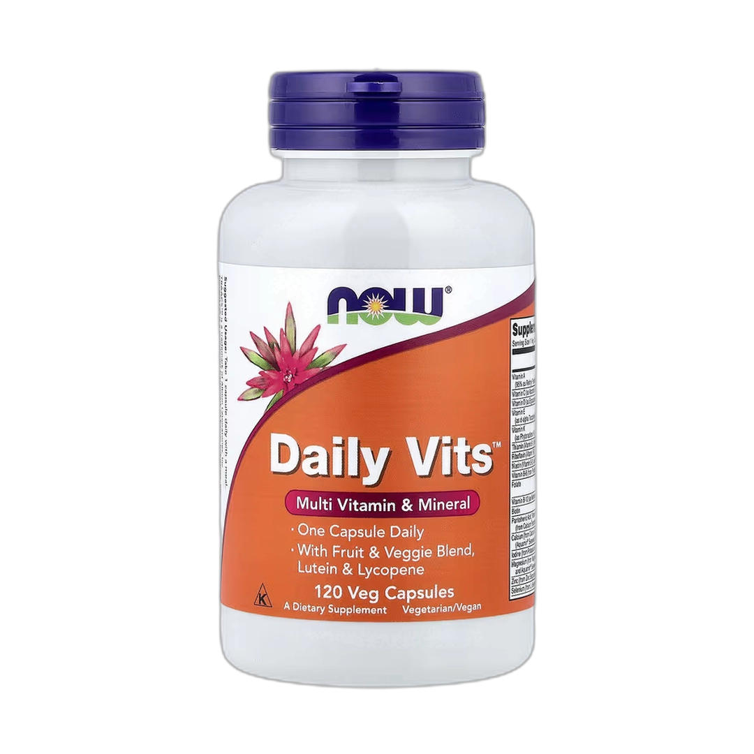 NOW Foods, Daily Vits, Multi Vitamin & Mineral, 120 Veg Capsules