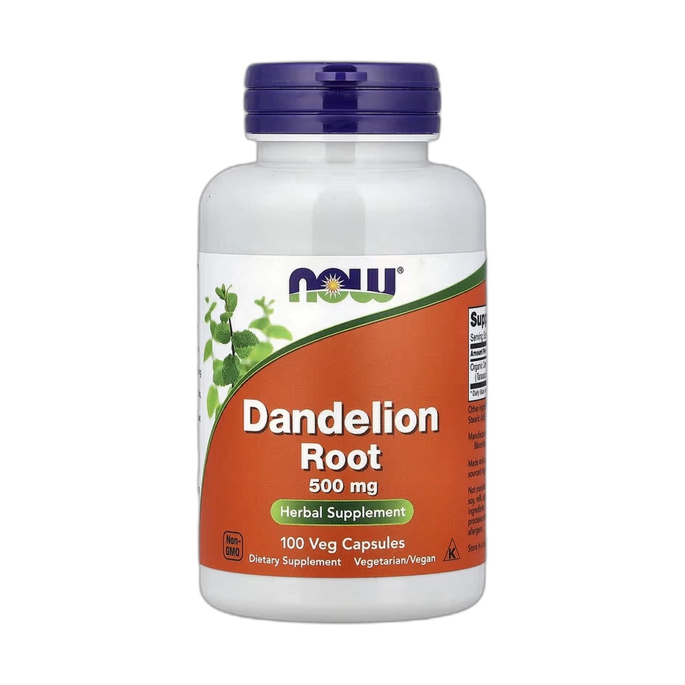 NOW Foods, Dandelion Root, 500 mg, 100 Veg Capsules