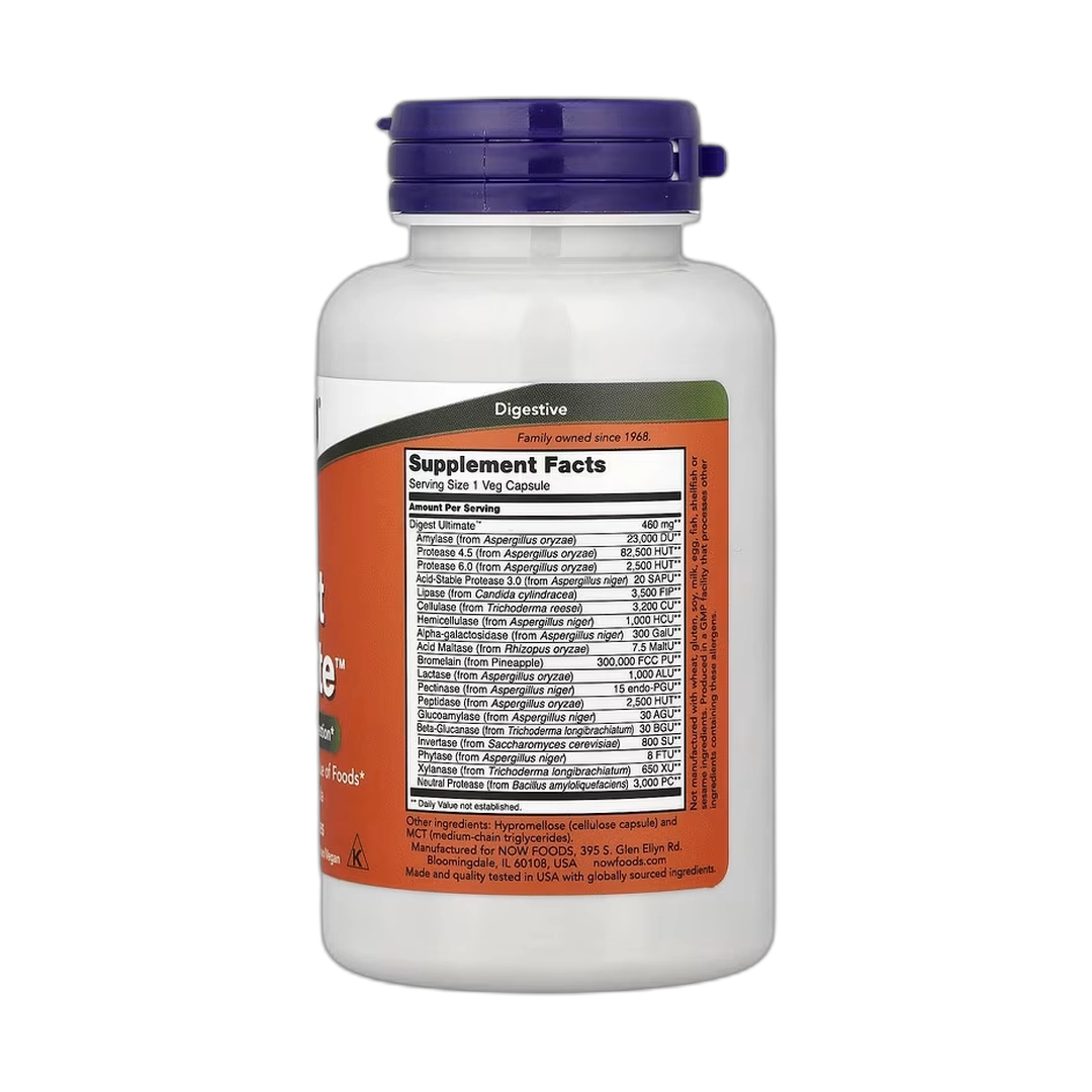 NOW Foods, Digest Ultimate, 120 Veg Capsules