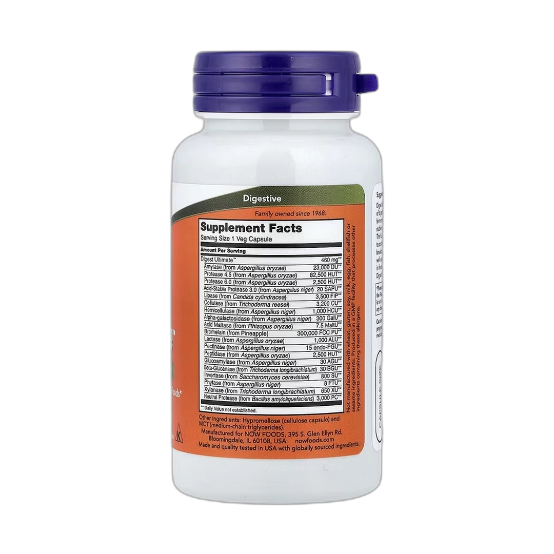 NOW Foods, Digest Ultimate, 60 Veg Capsules
