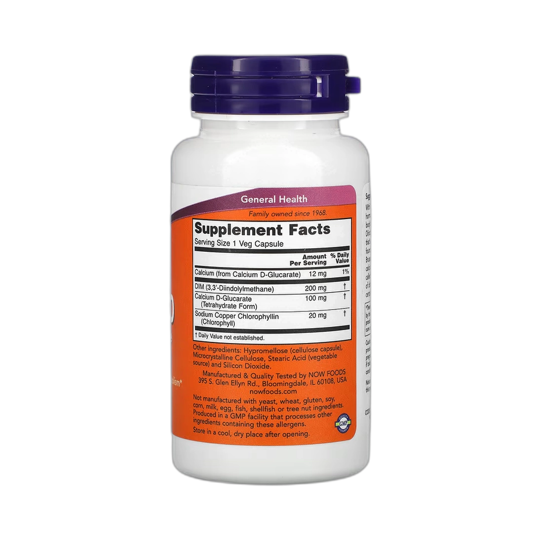 NOW Foods, DIM 200, 90 Veg Capsules