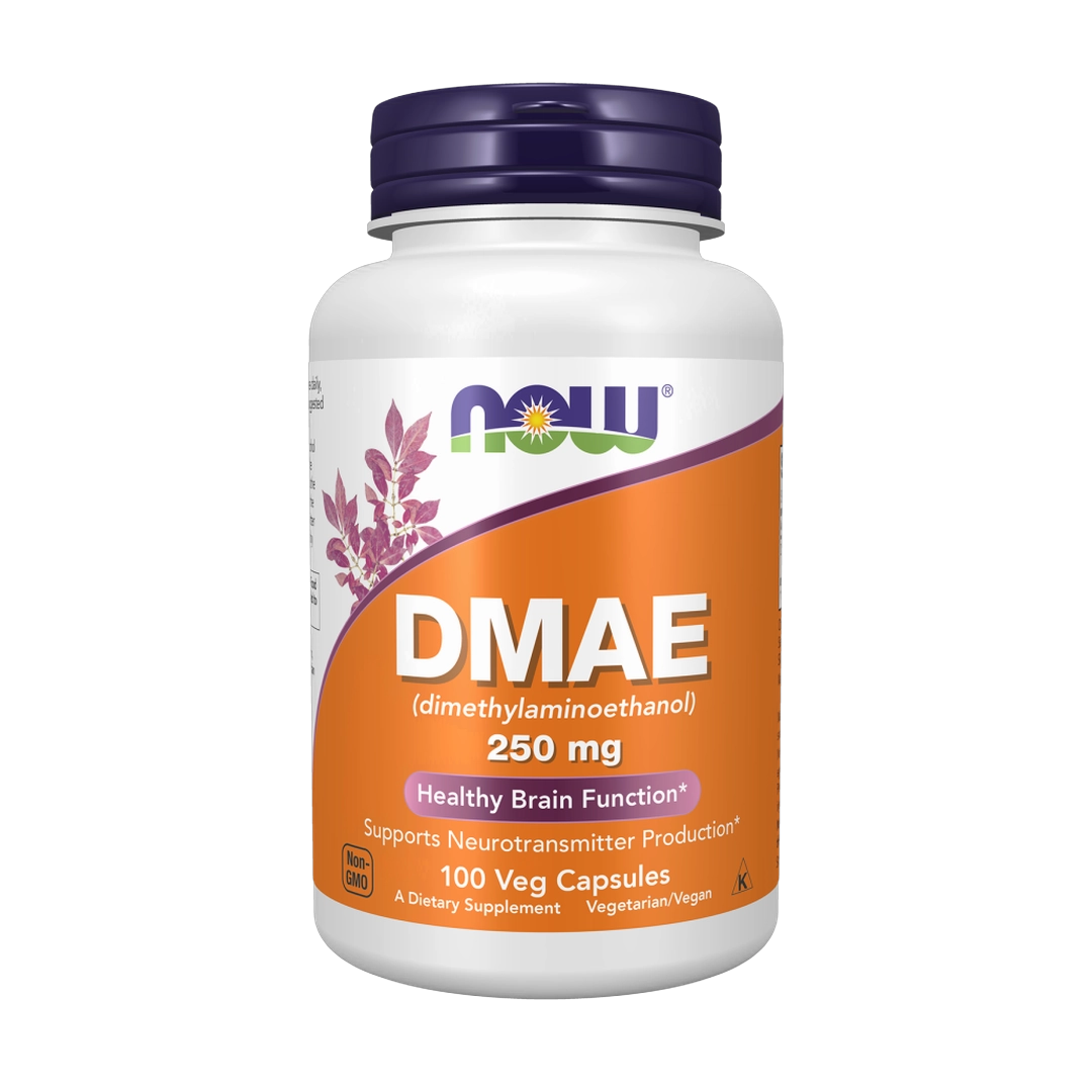 NOW Foods, DMAE, 250 mg, 100 Veg Capsules