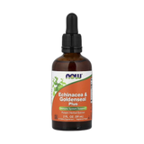 NOW Foods, Echinacea & Goldenseal Plus, 2 fl oz, 59 ml