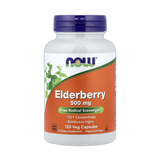 NOW Foods, Elderberry, 500 mg, 120 Veg Capsules
