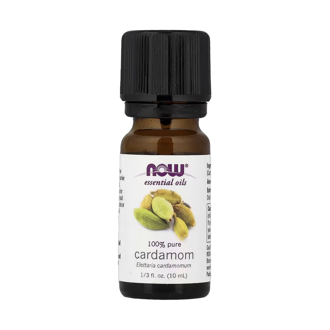 NOW Foods, Essential Oils, 100% Pure Cardamom, 1/3 fl oz, 10 ml