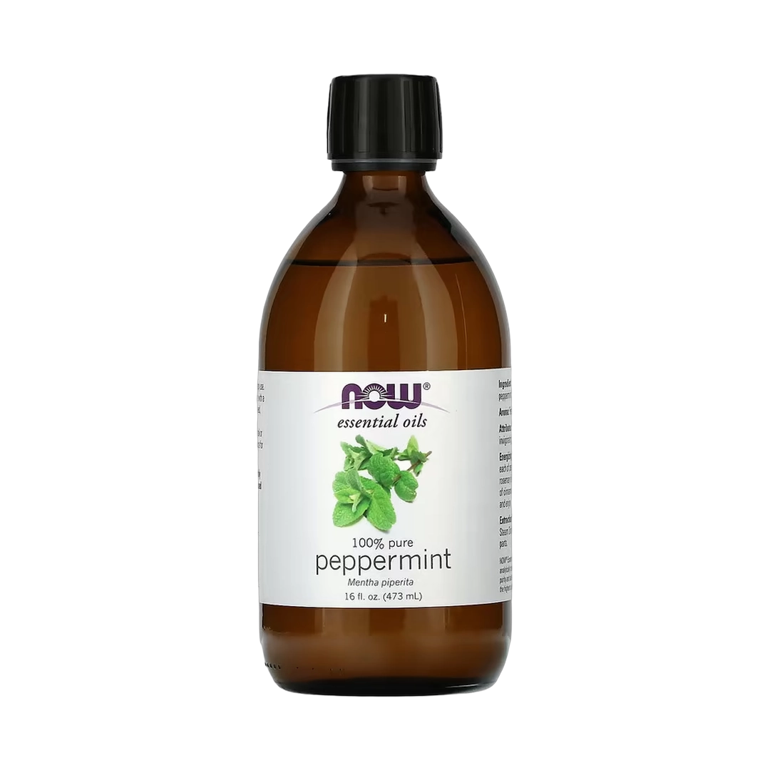 NOW Foods, Essential Oils, 100% Pure Peppermint, 16 fl oz, 473 ml