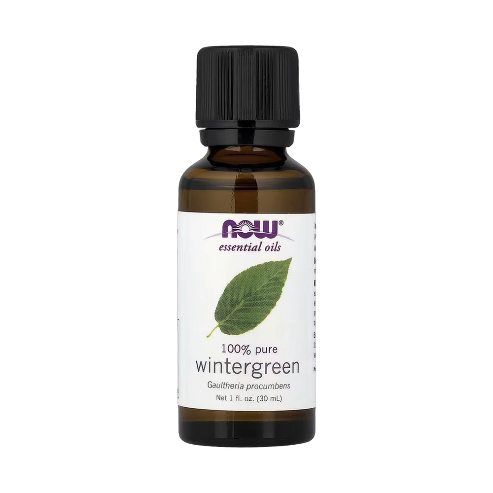 NOW Foods, Essential Oils, 100% Pure Wintergreen, 1 fl oz, 30 ml