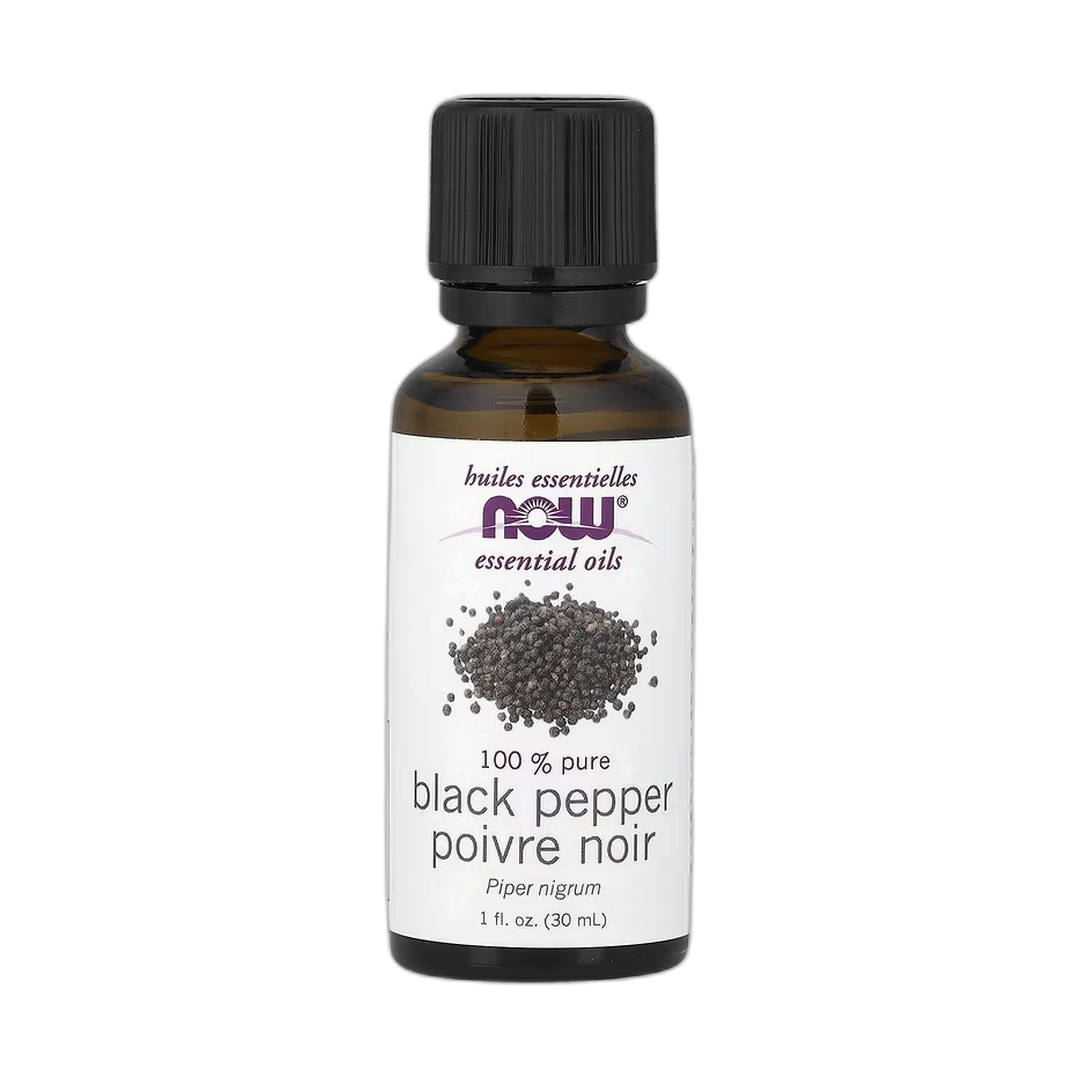 NOW Foods, Essential Oils, Black Pepper, 1 fl oz, 30 ml