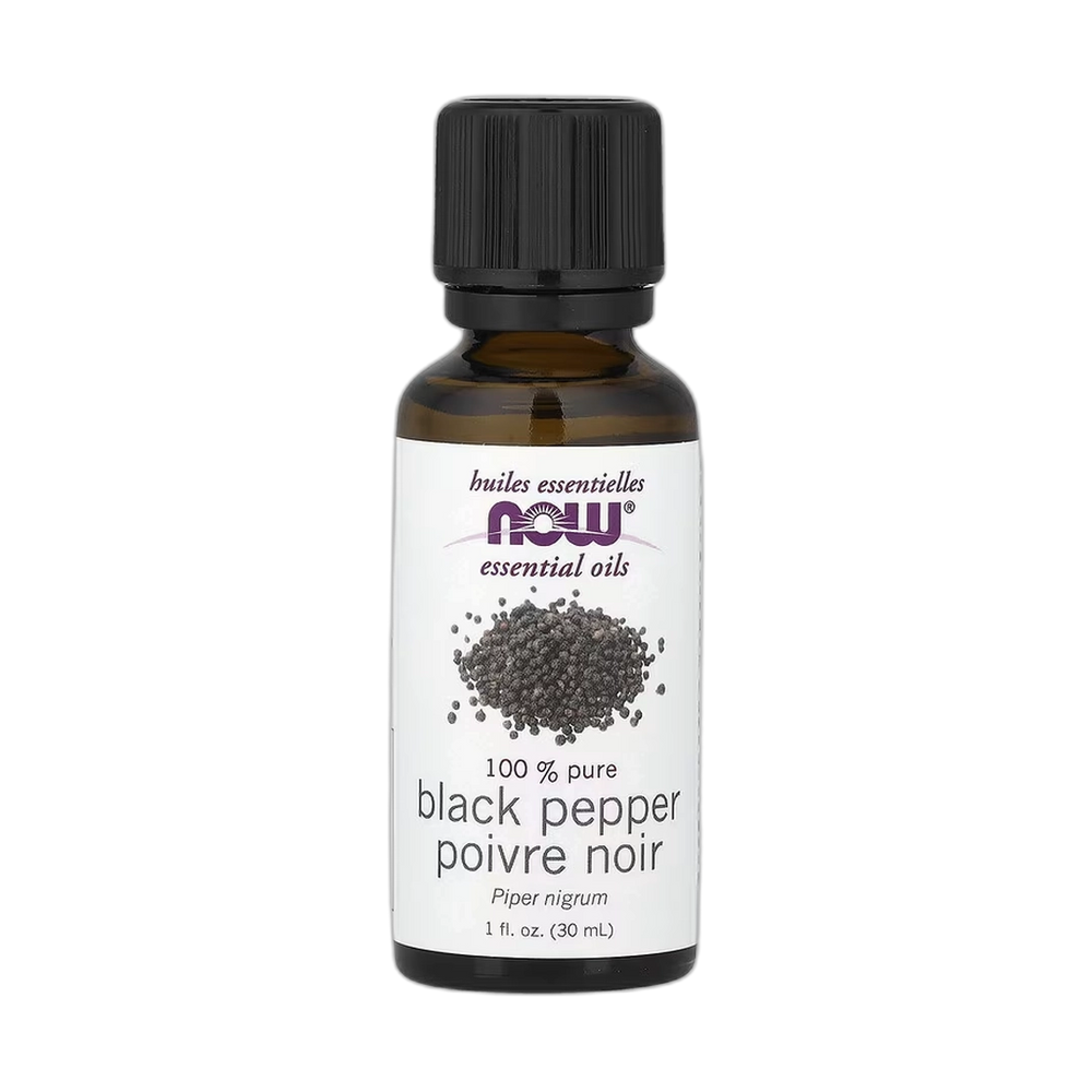 NOW Foods, Essential Oils, Black Pepper, 1 fl oz, 30 ml