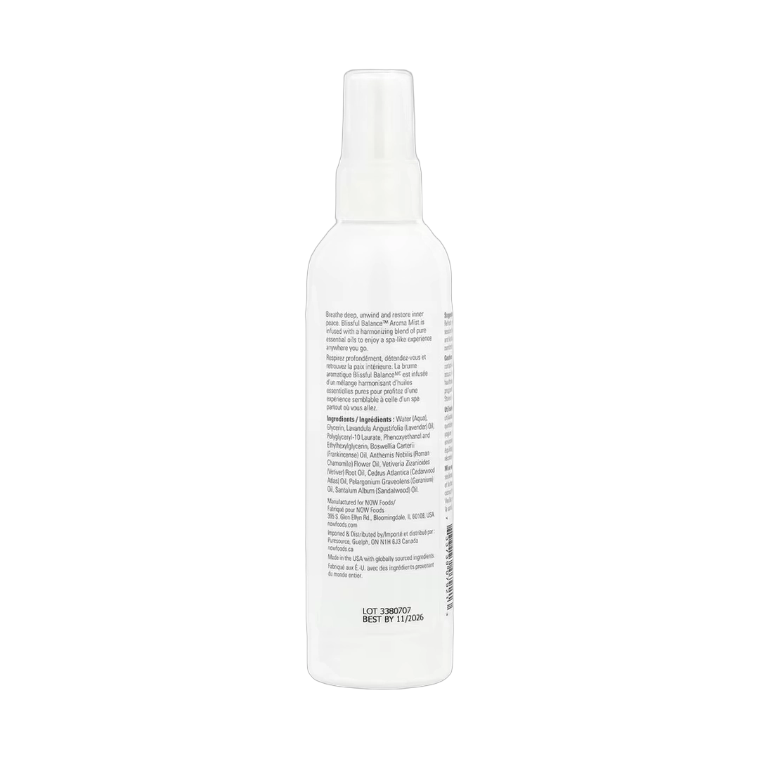 NOW Foods, Essential Oils, Blissful Balance™ Aroma Mist, 4 fl oz, 118 ml