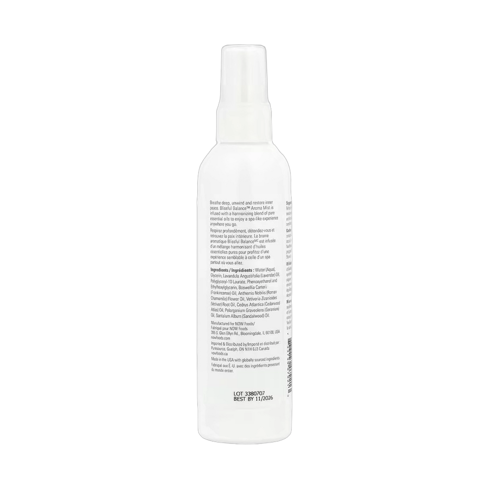 NOW Foods, Essential Oils, Blissful Balance™ Aroma Mist, 4 fl oz, 118 ml