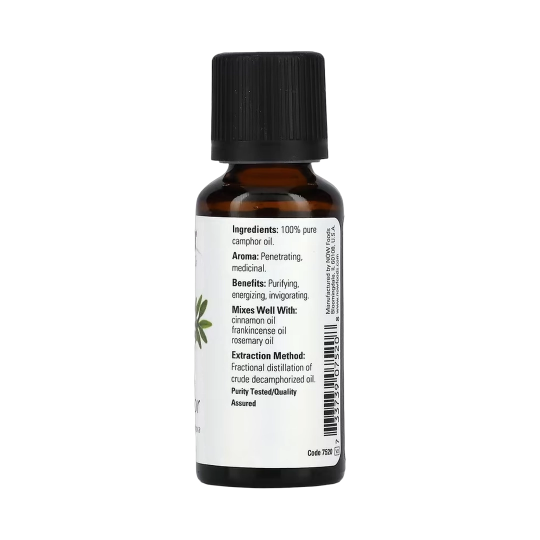 NOW Foods, Essential Oils, Camphor, 1 fl oz, 30 ml