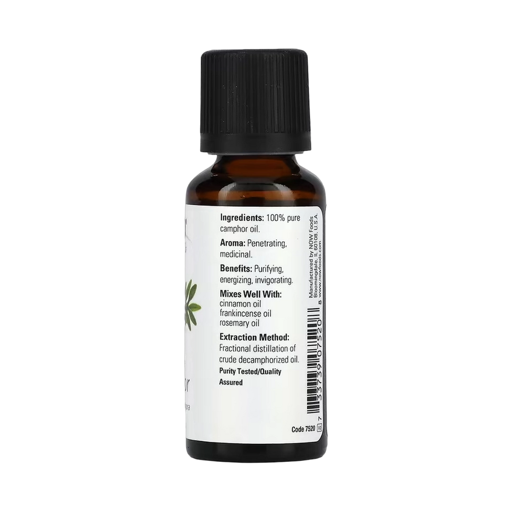 NOW Foods, Essential Oils, Camphor, 1 fl oz, 30 ml