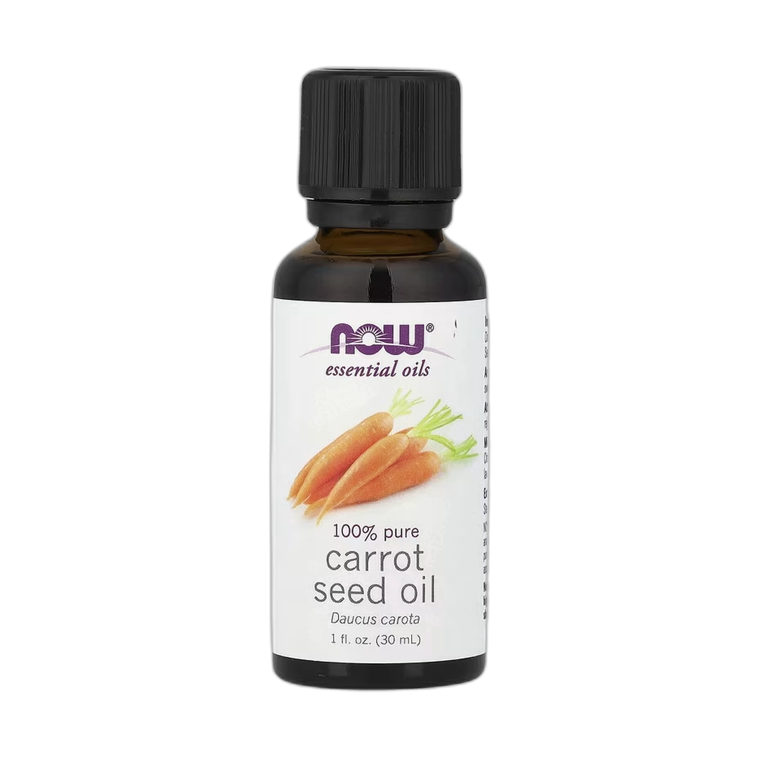 NOW Foods, Essential Oils, Carrot Seed Oil, 1 fl oz, 30 ml
