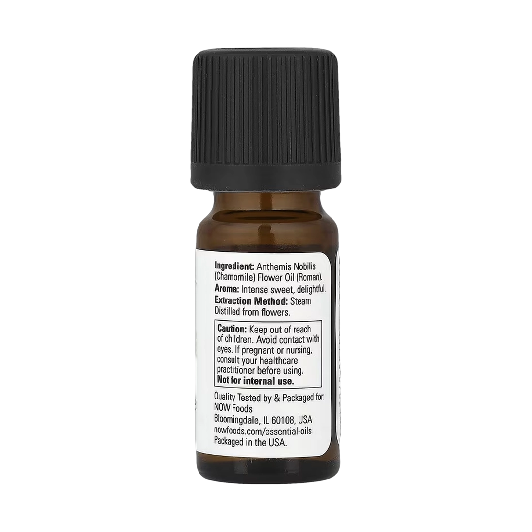 NOW Foods, Essential Oils, Chamomile, 1.3 fl oz, 10 ml