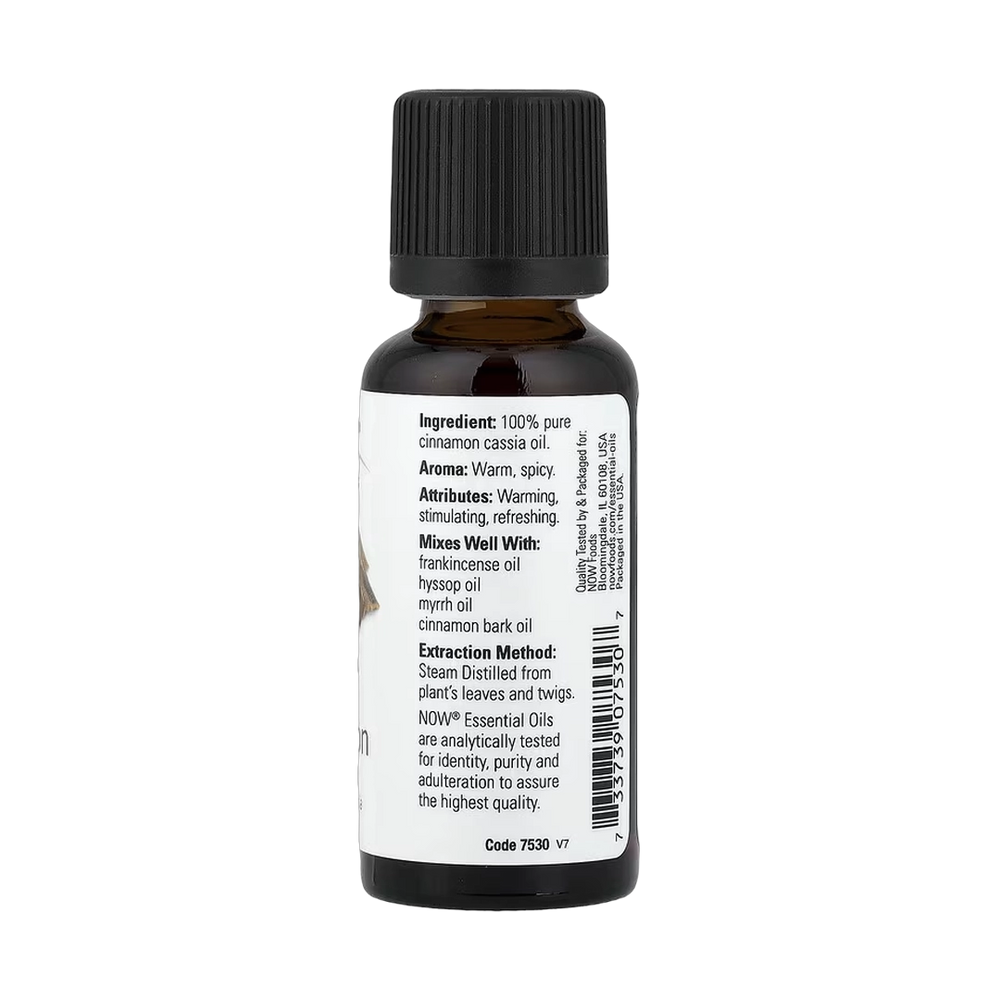 NOW Foods, Essential Oils, Cinnamon Cassia, 1 fl oz, 30 ml