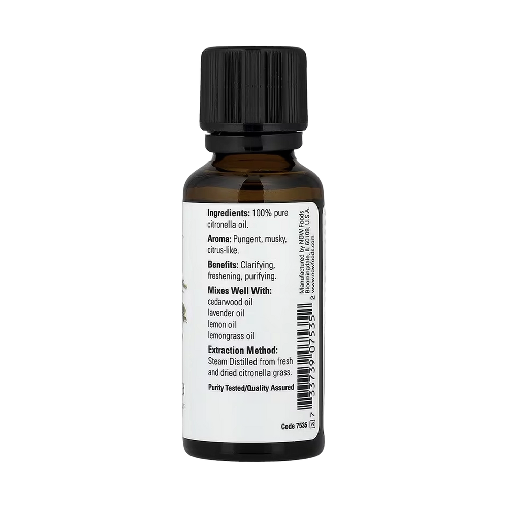 NOW Foods, Essential Oils, Citronella, 1 fl oz, 30 ml