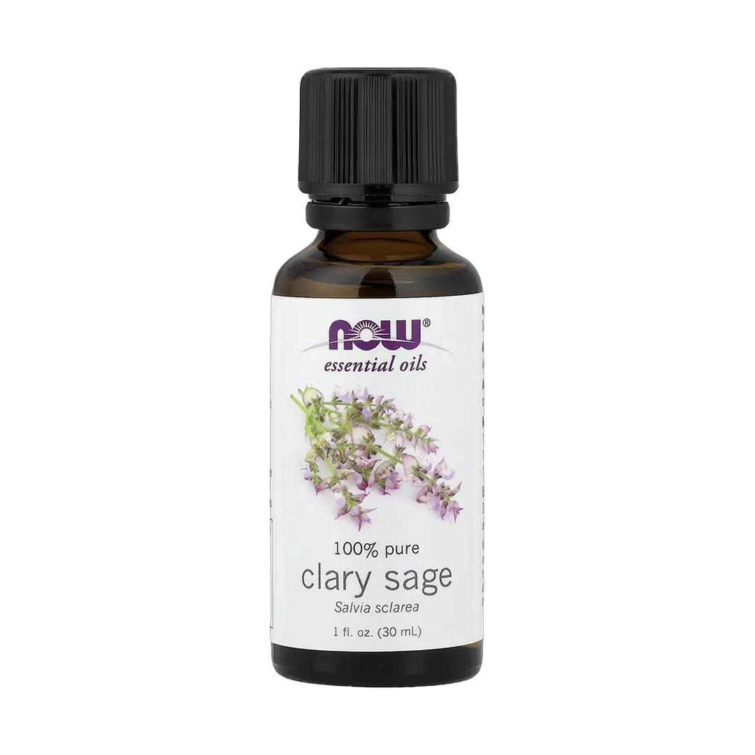 NOW Foods, Essential Oils, Clary Sage, 1 fl oz, 30 ml