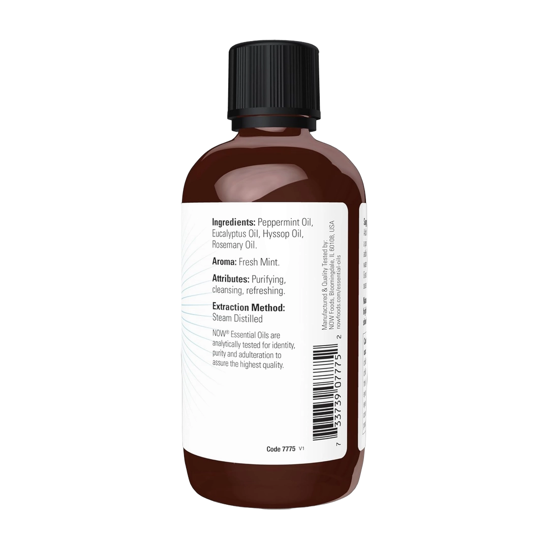 NOW Foods, Essential Oils, Clear the Air, 4 fl oz, 118 ml