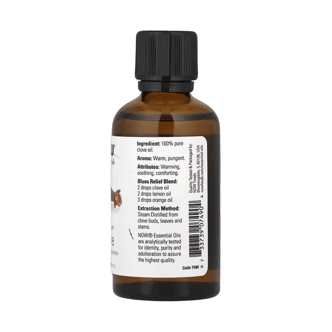 NOW Foods, Essential Oils, Clove, 2 fl oz, 59 ml