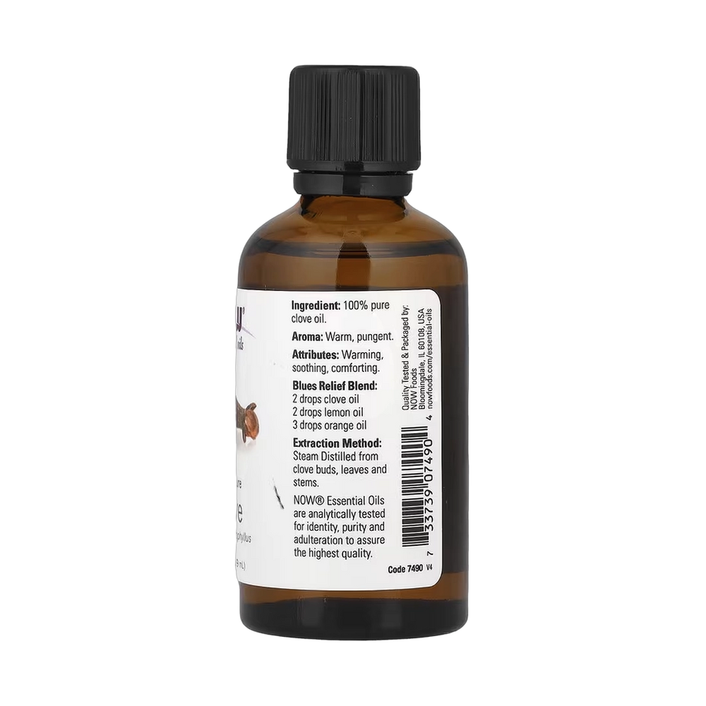 NOW Foods, Essential Oils, Clove, 2 fl oz, 59 ml