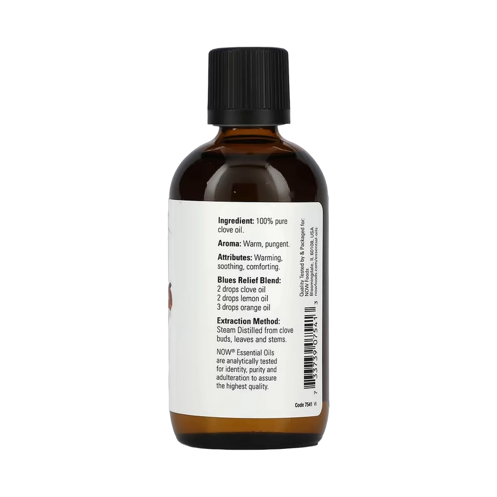 NOW Foods, Essential Oils, Clove, 4 fl oz, 118 ml