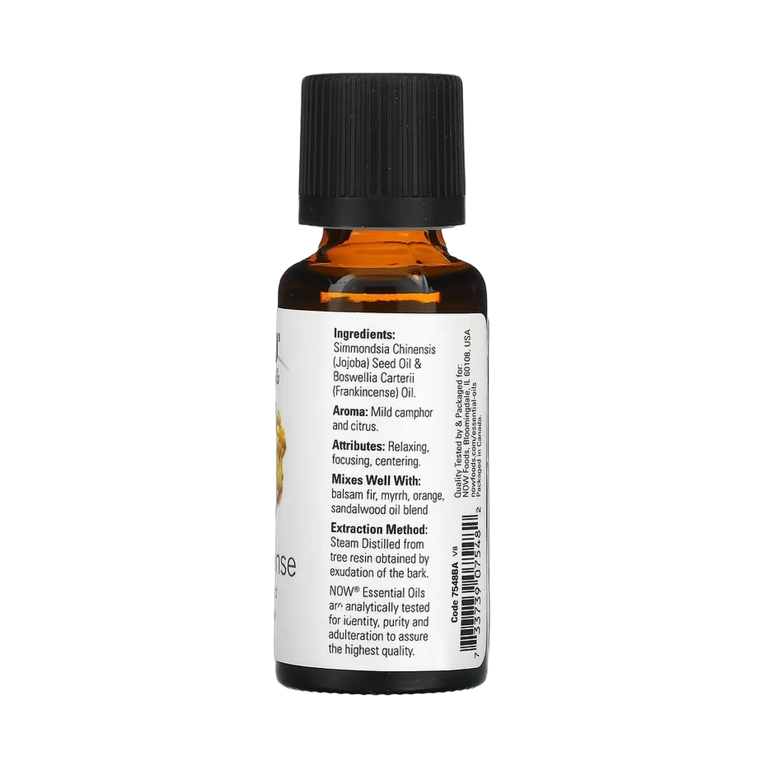 NOW Foods, Essential Oils, Frankincense 20% Oil Blend, 1 fl oz, 30 ml