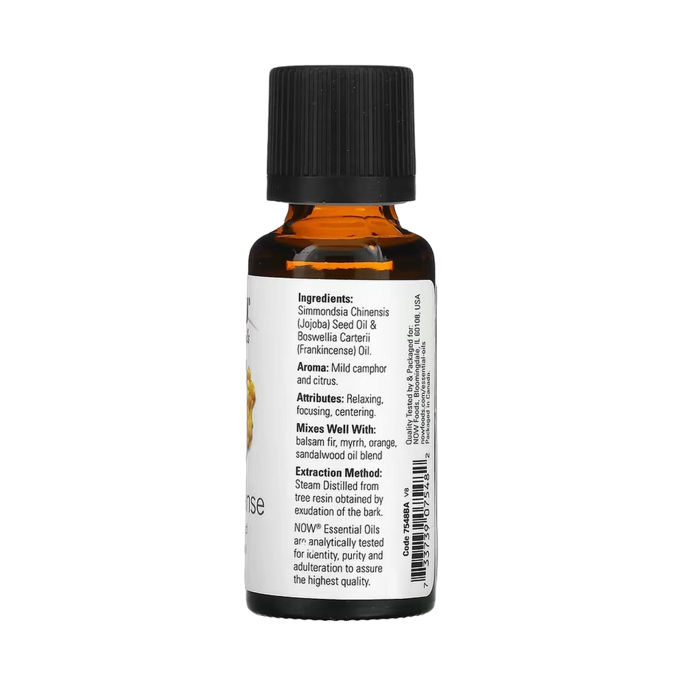 NOW Foods, Essential Oils, Frankincense 20% Oil Blend, 1 fl oz, 30 ml