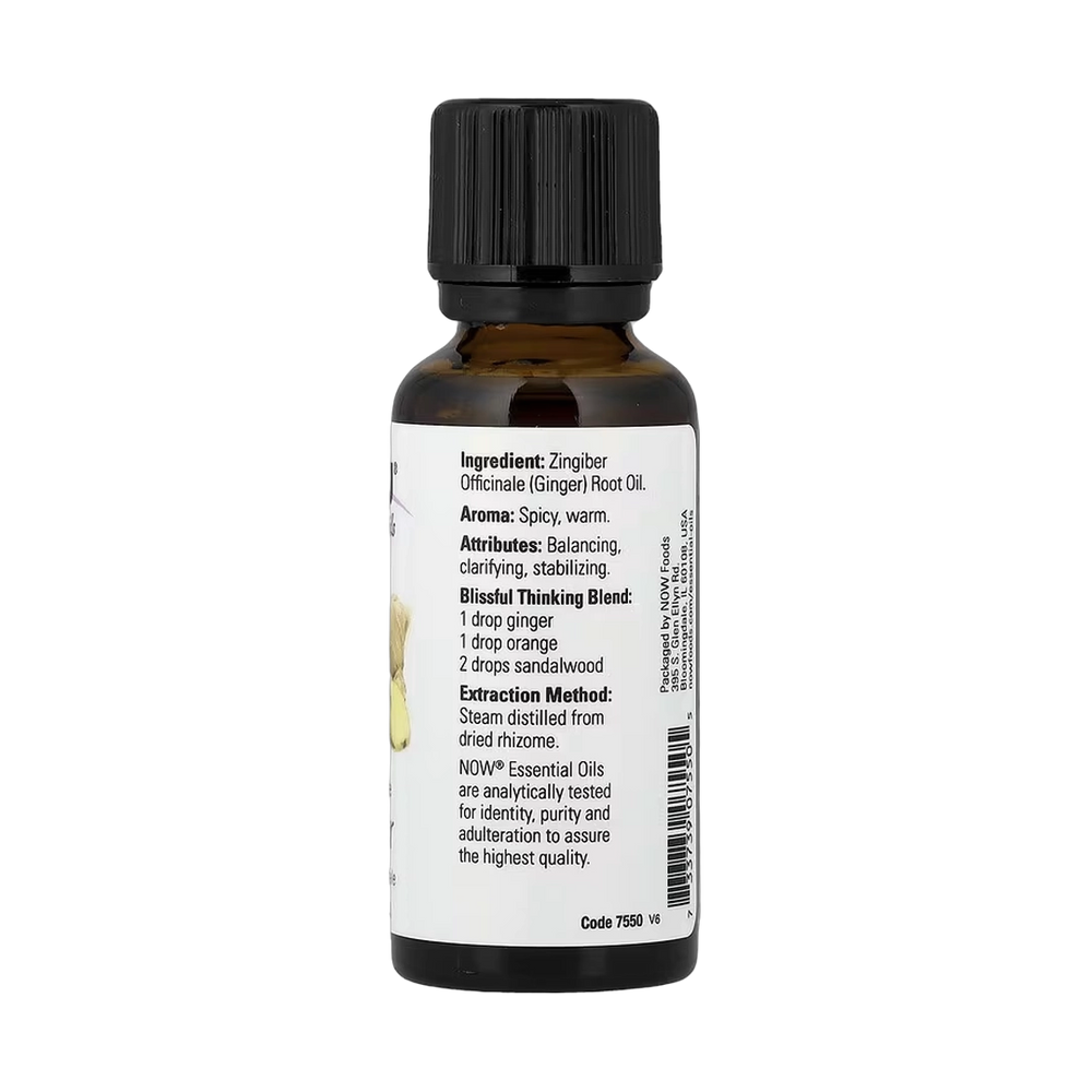 NOW Foods, Essential Oils, Ginger, 1 fl oz, 30 ml
