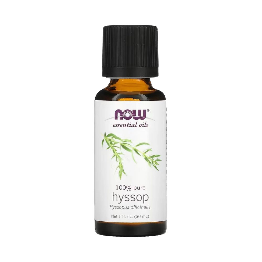 NOW Foods, Essential Oils, Hyssop, 1 fl oz, 30 ml