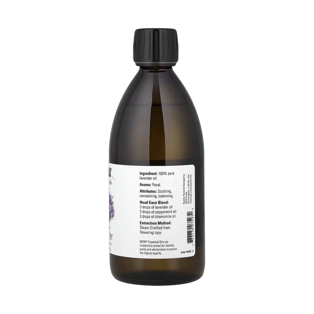 NOW Foods, Essential Oils, Lavender, 16 fl oz, 473 ml