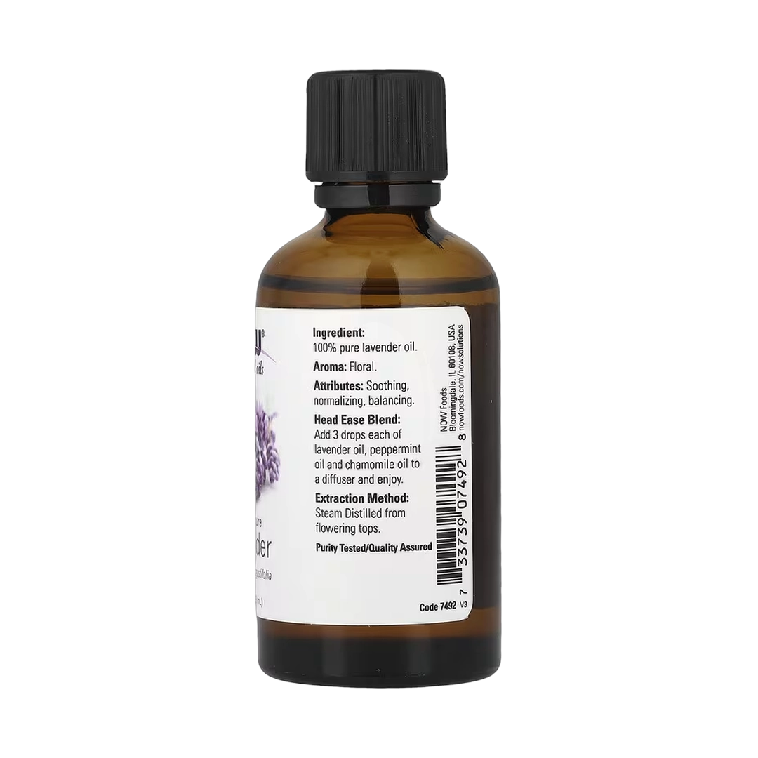 NOW Foods, Essential Oils, Lavender, 2 fl oz, 59 ml
